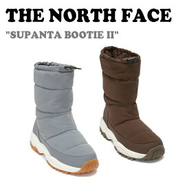 ノースフェイス ブーツ THE NORTH FACE メンズ レディース SUPANTA BOOTIE II スパンタ ブーティ 2 GRAY グレー BROWN ブラウン NS99N62K/L シューズ 【中古】未使用品