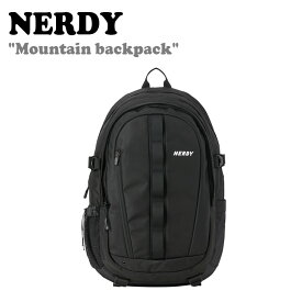 ノルディ バッグパック NERDY メンズ レディース Mountain backpack マウンテンバックパック BLACK ブラック PNES23AA010101 ノルディー バッグ