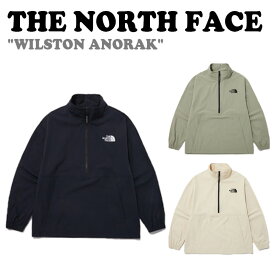 ノースフェイス ジャケット THE NORTH FACE メンズ レディース WILSTON ANORAK ウィルストン アノラック MIDNIGHT NAVY ミッドナイト ネイビー SLATE KHAKI スレート カーキ CREAM クリーム NA3BP12A/B/C ウェア 【中古】未使用品