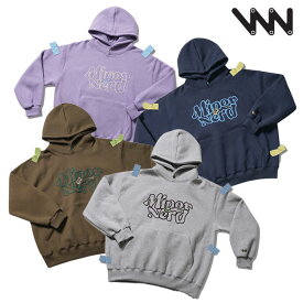 WVプロジェクト パーカ WV PROJECT 正規販売店 WAYNERD HOODIE ウェイナード フーディー GRAY グレー NAVY ネイビー LAVENDER ラベンダー BROWN ブラウン 裏起毛 JIHD7645 ウェア