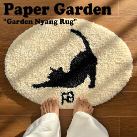 ペーパーガーデン ラグ PAPER GARDEN Garden Nyang Rug キャット バスマット 全3種類 インテリア雑貨 韓国雑貨 7269898339 ACC