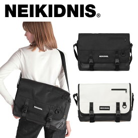 ネイキドニス クロスバッグ NEIKIDNIS 正規販売店 メンズ レディース ICON MESSENGER BAG アイコン メッセンジャーバッグ BLACK ブラック IVORY アイボリー NB15ACR090 バッグ