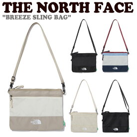 ノースフェイス クロスバッグ THE NORTH FACE メンズ レディース BREEZE SLING BAG ブリーズ スリング バッグ BLACK ブラック LIGHT BEIGE ライト ベージュ SKY BLUE スカイ ブルー ジェット ブラック CREAM クリーム NN2PP09A/B/C/D/E バッグ【中古】未使用品