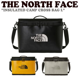 ノースフェイス 保冷バッグ THE NORTH FACE メンズ レディース INSULATED CAMP CROSS BAG L インシュレイティッド キャンプ クロスバッグ ラージサイズ BLACK ブラック GOLD YELLOW ゴールド イエロー スレート カーキ NN2PP12A/C/D バッグ 【中古】未使用品