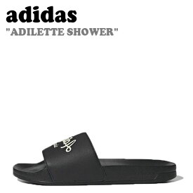 アディダス サンダル adidas メンズ レディース ADILETTE SHOWER アディレッタ シャワー CORE BLACK コア ブラック WONDER WHITE ワンダー ホワイト GW8747 シューズ【中古】未使用品