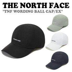 ノースフェイス キャップ THE NORTH FACE メンズ レディース TNF WORDING BALL CAP EX TNFワーディング ボールキャップ イーエックス 全4色 NE3CP20J/K/L/M ACC 【中古】未使用品