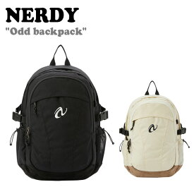 ノルディ バッグパック NERDY メンズ レディース Odd backpack オッドバックパック BLACK ブラック CREAM クリーム ノルディー バッグ