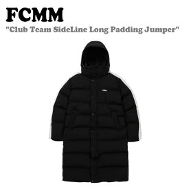 エフシーエムエム アウター ダウン FCMM メンズ レディース Club Team Side Line Long Padding Jumper クラブ チーム サイドライン ロングダウンジャンパー BLACK ブラック FC702601BK ウェア