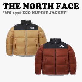 ノースフェイス ジャケット THE NORTH FACE メンズ レディース M'S 1996 ECO NUPTSE JACKET エコ ヌプシジャケット BEIGE ベージュ DARK RED ダーク レッド NJ1DP56A/B ウェア【中古】未使用品