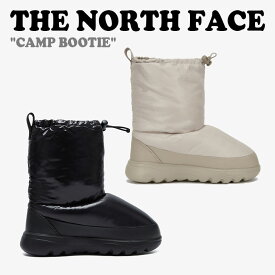 ノースフェイス ブーツ THE NORTH FACE メンズ レディース CAMP BOOTIE キャンプ ブーティー REAL BLACK リアルブラック DARK BEIGE ダーク ベージュ NS99P52A/B/J シューズ【中古】未使用品