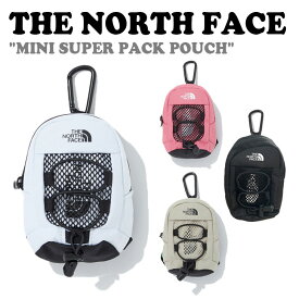 ノースフェイス ポーチ THE NORTH FACE メンズ レディース MINI SUPER PACK POUCH ミニ スーパー パック ポーチ BLACK ブラック WHITE ホワイト CANDY PINK キャンディピンク LIGHT BEIGE ライトベージュ NN2PQ12J/K/L/M バッグ 【中古】未使用品