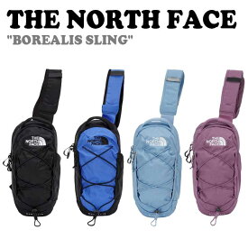 ノースフェイス ボディバッグ THE NORTH FACE メンズ レディース BOREALIS SLING ボレアリス スリングバッグ BLACK ブラック BLUE ブルー LIGHT BLUE ライトブルー GRAPE グレープ NN2PQ34A/B/C/D バッグ【中古】未使用品