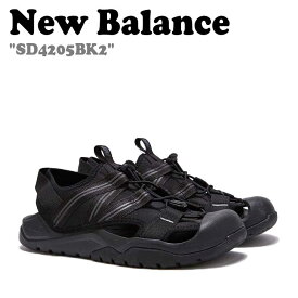 ニューバランス サンダル New Balance メンズ レディース SD4205BK2 BLACK ブラック NBRJES420B シューズ【中古】未使用品
