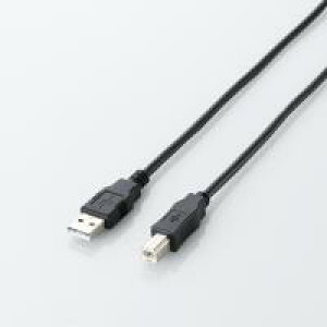 �y����s�z�y�G���R���z�yELECOM�z[3.0m]EU RoHS�w�ߏ����y�G�R�z�yUSB2.0�z�y�P�[�u���z(A-B�^�C�v) U2C-JB30BK