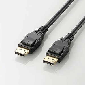 �y����s�z�G���R�� DisplayPort(TM)�P�[�u���^1m�^�u���b�N CAC-DP1210BK