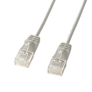 �y����s�z�y�T�����T�v���C SANWA SUPPLY�z�J�e�S��6�����ɍׁyLAN�P�[�u���z (���C�g�O���[�A5m) ���i�^�ԁFKB-SL6-05