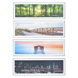 【北海道・沖縄・離島配送不可】【代引不可】アートパネル 140x45cm 横長 ワイドタイプ 風景 景色 金具付き アート 絵 フォトグラフ インテリア 装飾 東谷 ART-201