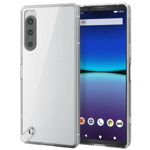 �y����s�zXperia 5 IV SO-54C SOG09 �P�[�X �J�o�[ �n�C�u���b�h �ϏՌ� �Ռ��z�� �X���� �J��������ی� �X�g���b�v�z�[���t �ɂݐ݌v �N���A �G���R�� PM-X224HVCKCR