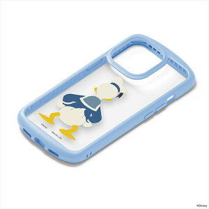 iPhone 14 Pro 6.1インチ 用 ケース カバー MagSafe 充電器 対応 クリアタフケース ドナルドダック Disney ディズニー PGA PG-DPT22Q03DND