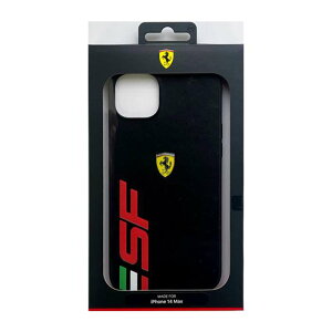 iPhone14 Plus �P�[�X �J�o�[ FERRARI �t�F���[�� SF���S �w�ʃP�[�X �u���b�N �n�C�u���b�h�P�[�X iPhone�P�[�X �G�A�[�W�F�C FEHCP14MPSFK