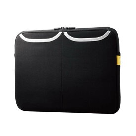 【代引不可】PCケース 15.6インチ ノートPC・マウス・ACアダプター等収納 ブラック MacBook Air / Pro ~16インチ Surface Pro / Laptop ~15インチ その他各種対応 エレコム BM-IBPT15NBK