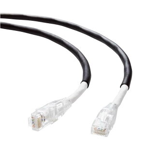 yEzszyszLANP[u CAT6A 20m Op PoE++ Ή  10Gbps Xg[g ό JEɋ C[TlbgP[u RJ45 RoHSwߏ ubN GR LD-GPAOS/BK20