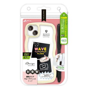 iPhone14Plus Ή 6.7C` P[X Jo[ ϏՌ EF[utBbg wʃP[X CG[ pXeJ[ wʃNA 킢 GA[WFC AC-P22X-WA YL