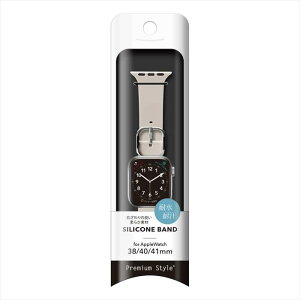 Apple Watch �p �A�b�v���E�H�b�` �V���R���o���h(41mm/40mm/38mm) �A�C�{���[ PGA PG-AW41SC02IV