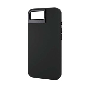 �y����s�z�G���R�� iPhone 16e �P�[�X �n�C�u���b�h �V���R�� �X�^���h�@�\�t �u���b�N �G���R�� PM-A25SHVSCSTBK
