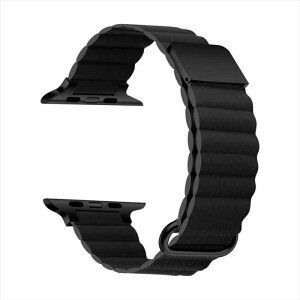 Apple Watch �}�O�l�b�g�o���h 41/40/38mm�Ή� �u���b�N �����p �x���g �t���ւ� �A���[�� GRK-WS14BK