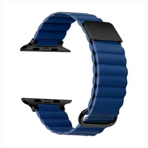 Apple Watch �}�O�l�b�g�o���h 41/40/38mm�Ή� �u���[ �����p �x���g �t���ւ� �A���[�� GRK-WS14BL