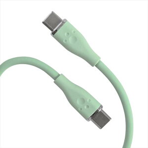 60W�Ή� �V���R���P�[�u�� Type C to C 1m �~���g �\�t�g�P�[�u�� �[�d�P�[�u�� �}���[�d �A���[�� ALG-60WSCCC01MT