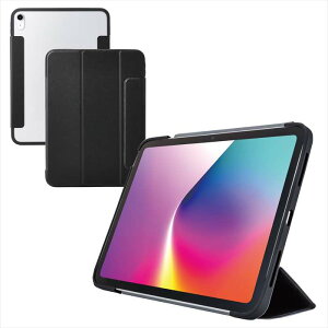 �y����s�ziPad11�C���`(A16)/10.9�C���`(��10����)/�t���b�v�P�[�X/���^�y��/�w�ʃN���A/�t���[���J���[/�u���b�N �G���R�� TB-A25RWVFCBK