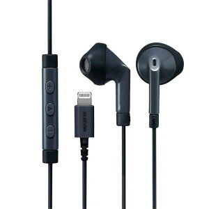 �y����s�zLightning �w�b�h�z���}�C�N 1.2m �Z�~�I�[�v���^ FAST MUSIC(TM) iPhone/iPad/iPod �u���b�N �G���R�� EHP-LF10IMABK