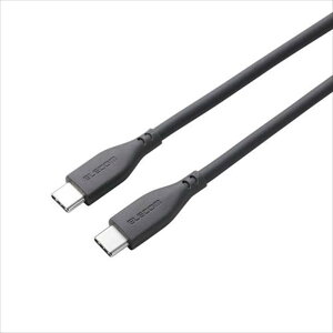 �y����s�zUSB-C �P�[�u�� PD100W USB Type-C to Type-C 2m �}���[�d �V���R�� �_�炩�����܂�ɂ��� Surface/�m�[�gPC/�^�u���b�g/�X�}�z�Ή� �X�g�[���O���[ �G���R�� MS-CC5PSS20GY