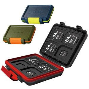 yszSD/microSD P[X Jo[ ϏՌJ[hP[X SD8+microSD8[ J[hP[X n[hP[X GR CMC-SDCHD01