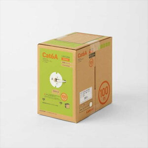 �y����E�����z���s�z�y����s�zCat6A ����LAN�P�[�u�� �� 100m ���� ���� �l�b�g���[�N�� ����pLAN�P�[�u�� �G���R�� LD-GPAL/WH100RS