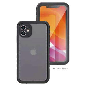 iPhone 11 Pro 5.8inch �h��&�V�o�P�[�X WATERPROOF TOUGH CASE ALL�V�[�Y���Ή� PGA PG-19AWP01BK