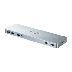 yszUSB Type-Cp hbLOXe[V HDMI/DisplayPortΉEPDΉ RpNg Vo[ TTvC USB-CVDK6