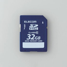 【代引不可】SDHCメモリカード データ復旧付 32GB class10対応 SDカード デジタルカメラ ビデオカメラ エレコム MF-FSD032GC10R