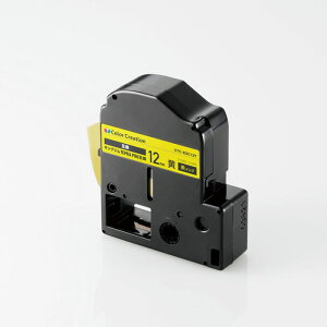 �y����s�z�J���[�N���G�[�V���� �e�[�v�J�[�g���b�W �L���O�W�� �e�v��PRO�p �݊��e�[�v �p�X�e�� �C�G���[ ������ 12mm�� 8m �G���R�� CTC-KSC12Y