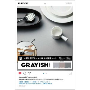 �y����s�z�u���悪�L���C�ɉf����w�i�V�[�g �ʐ^ �B�e �w�i�V�[�g GRAYISH A3�T�C�Y 3�F�� ���C�g�O���[ �E�H�[���O���[ �O���[ �G���R�� DGA-BPA3GY