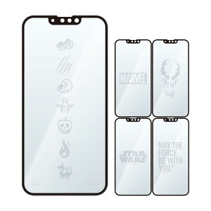 iPhone 13 2�Ⴢ�f��/13 Pro 3�Ⴢ�f�� 6.1�C���` DISNEY MARVEL TAR WARS �t���ی�K���X �S�ʕی� �R�ۉ��H �d�x10H ������ ��U�h�~ ���E���h�G�b�W PGA PG-TWGL21K