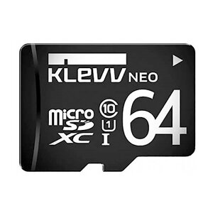 microSDXC J[h A_v^ UHS-I U1 64GB Class10 KLEVV microSDXCJ[h O[nEX U064GUC1U18-D