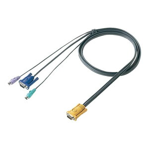 �y����s�z�p�\�R�������ؑ֊�p �ڑ��P�[�u�� 1.8m SW-KVM8UP/SW-KVM4UP/SW-KVM2LPN2�p �T�����T�v���C SW-KLP180N