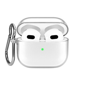 AirPods 3 \tgP[X RۉH Jrit TPU CX[d\ GA|bYP[X RpNg ֗ NA PGA PG-AP3TP01CL