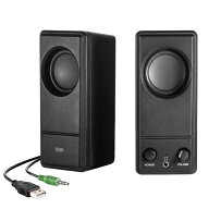【代引不可】USB電源PCスピーカー 最大6W ハイパワー 迫力 音楽 アンプ内蔵 ヘッドホンジャック搭載 コン…