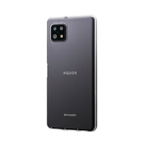 AQUOS sense6/AQUOS sense6s �\�t�g�P�[�X CLEAR Soft �X�}�z�P�[�X TPU�P�[�X �����݌v �}�C�N���h�b�g���H �N���A LEPLUS LP-D21WQ1CSTCL