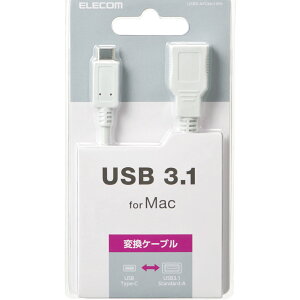 �y����s�zUSB Type-C�ϊ� �P�[�u�� �z���C�g �G���R�� USB3-AFCM01WH