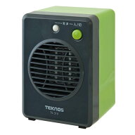 ミニセラミックファンヒーター 300W 温風 暖房 補助暖房 季節家電 コンパクト グリーン 廊下 トイレ キッ…